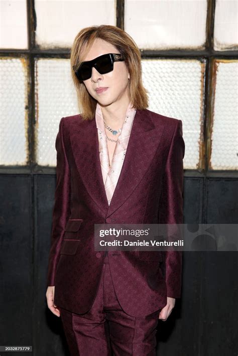 Yoshiki Hayashi attends the Gucci Women's Fall Winter 2024 